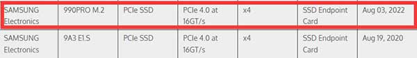 三星 990 PRO SSD 正在路上，采用 PCIe 4.0标准还是5.0 标准？