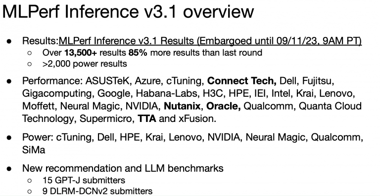 MLPerf 发布最新推理结果和新的存储基准，Nvidia 再次成为性能最好的加速器