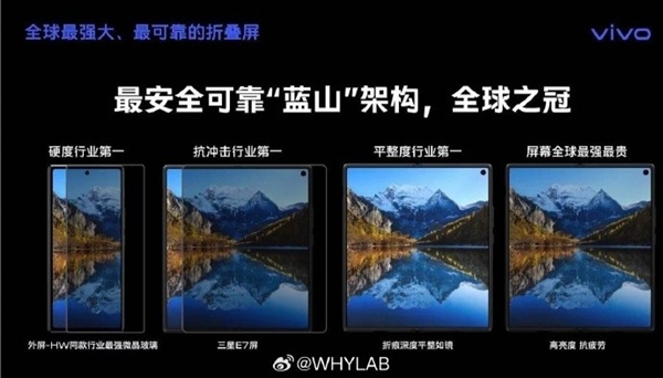 号称最强的三星E7屏，vivo X Fold3系列折叠屏手机亮相