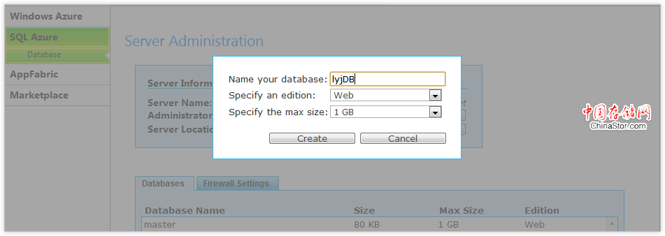 SQL Azure