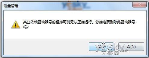 Win7数据安全小魔术 让整个磁盘分区玩消失