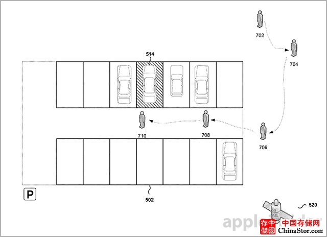 苹果新专利帮助iPhone用户记住停车位