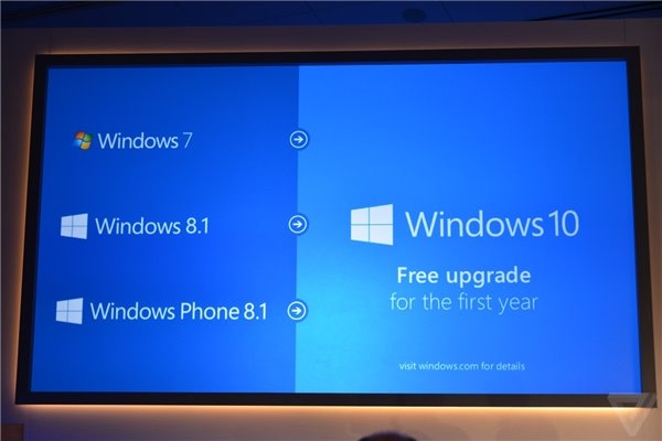 Windows 10可以免费升级！