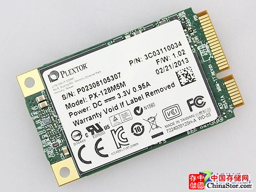 mSATA浦科特M5M 128GB SSD