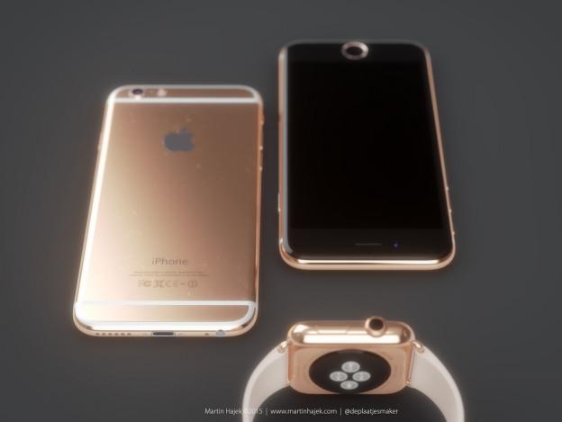 设计师眼中的玫瑰金版iPhone 6s长这样