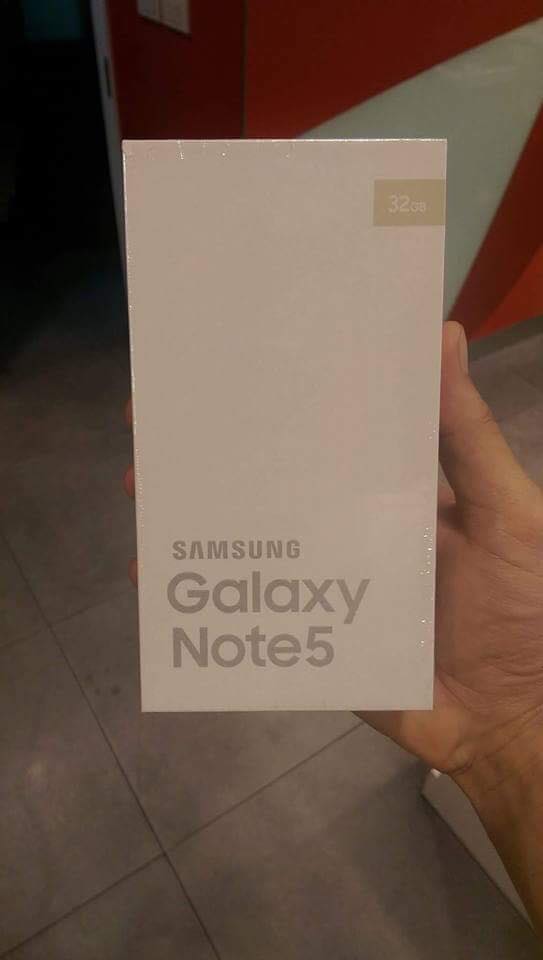 SAMSUNG GALAXY NOTE 5盒装32GB版本