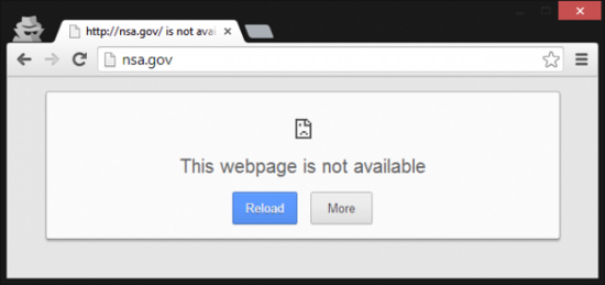 nsagov NSA.gov has been down for hours and nobody knows why, a DDOS is attack suspected