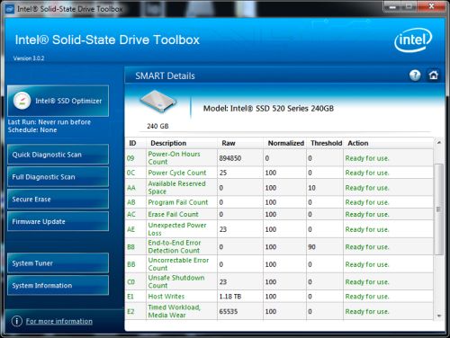 Intel SSD