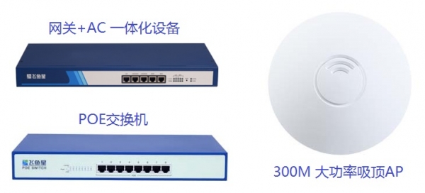 中建二局选择飞鱼星搭建有线无线一体化网络