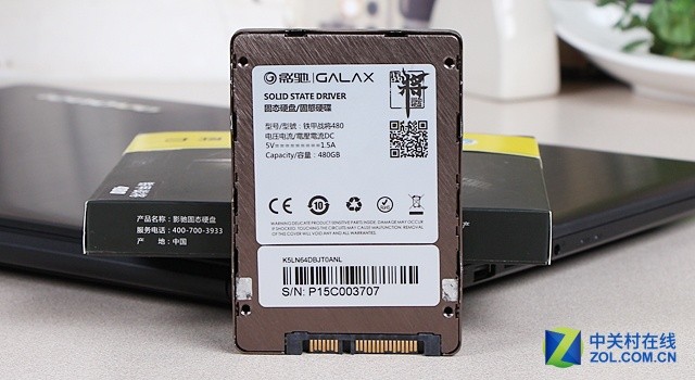 爆款699元 影驰铁甲战将480GB SSD评测 