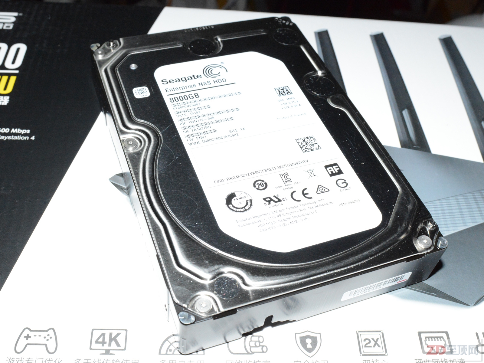 希捷Enterprise NAS HDD 8TB硬盘评测