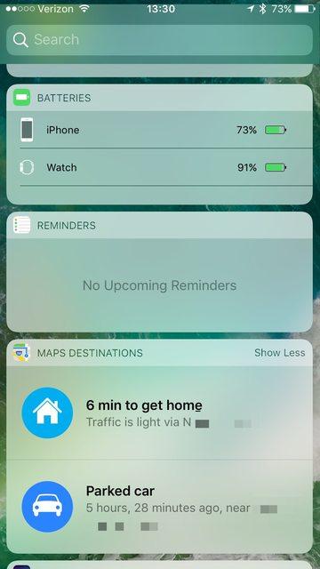 iOS 10新增一项实用功能 能自动记住停车地点