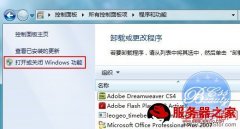 Win7系统怎么样安装IIS服务器