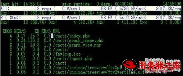 Linux下Apache日志监控工具Apachetop - zhuzhu - 五事九思 （大连Linux主机维护）