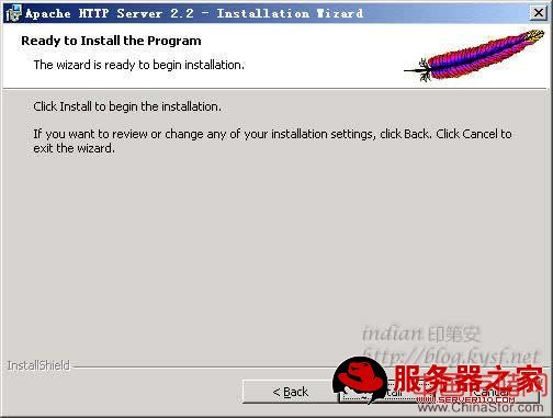 [原创]Windows下安装Apache2.2.x - 印第安 - 印第安的 Blog