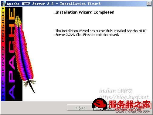 [原创]Windows下安装Apache2.2.x - 印第安 - 印第安的 Blog