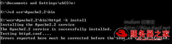 [原创]Windows下安装Apache2.2.x - 印第安 - 印第安的 Blog