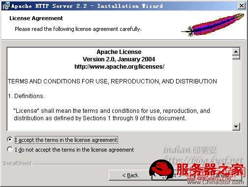 [原创]Windows下安装Apache2.2.x - 印第安 - 印第安的 Blog