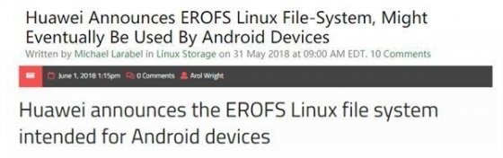 华为EROFS文件系统介绍及性能压力测试（多图实测）