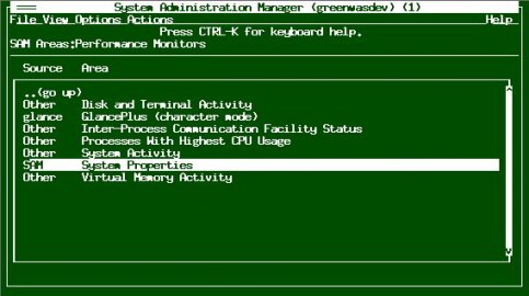 HP-UX的SAM系统管理工具介绍及使用方法