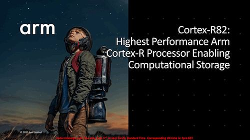 ArmCortex-R82，首款64位实时处理器让新型计算存储硬件更智能