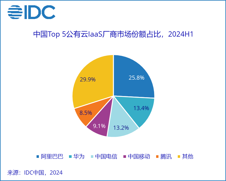 AI大模型和智能算力服务助力，2024上半年中国公有云市场回暖